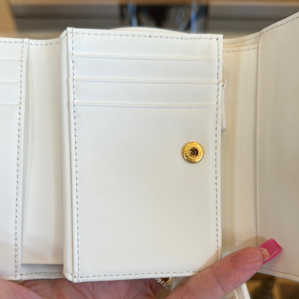 MCM White Leather Wallet - Picture 7 of 10